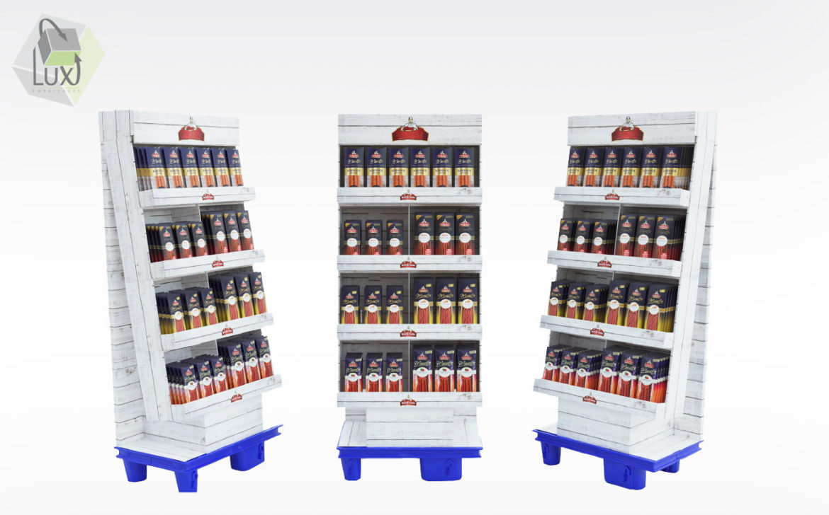 Présentoir en carton